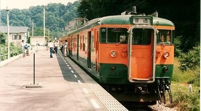 [大前駅の様子]